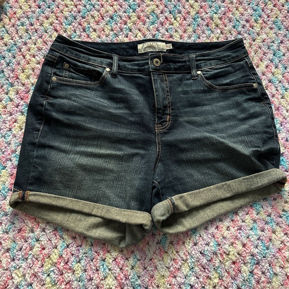 Dark Denim Jean shorts